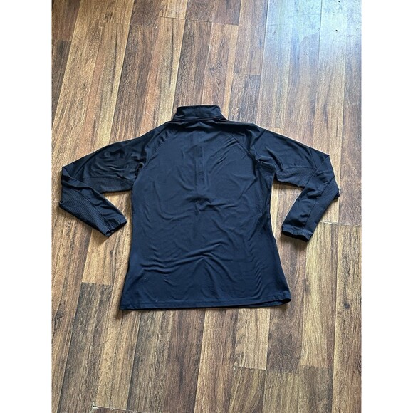 Nike Women's Dri-Fit Long Sleeve Running Shirt Black Size Medium - Picture 3 of 3